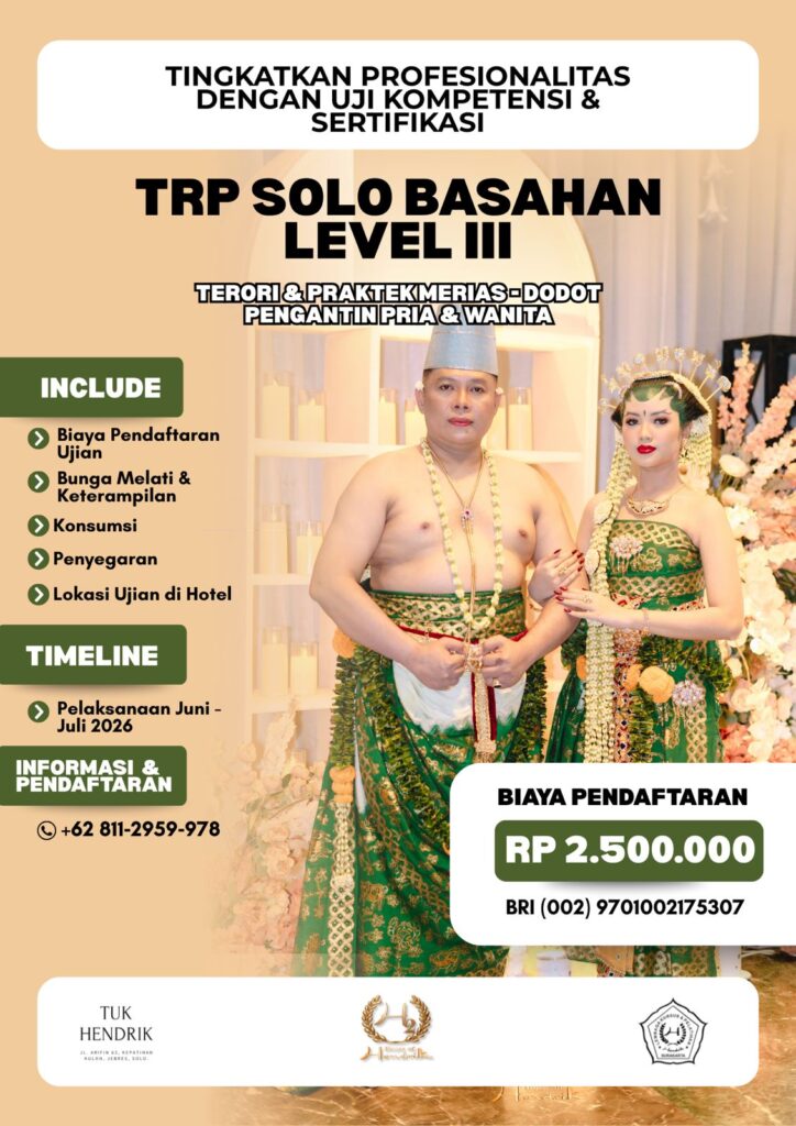 trp solo basahan level 3 house of hendrik academy