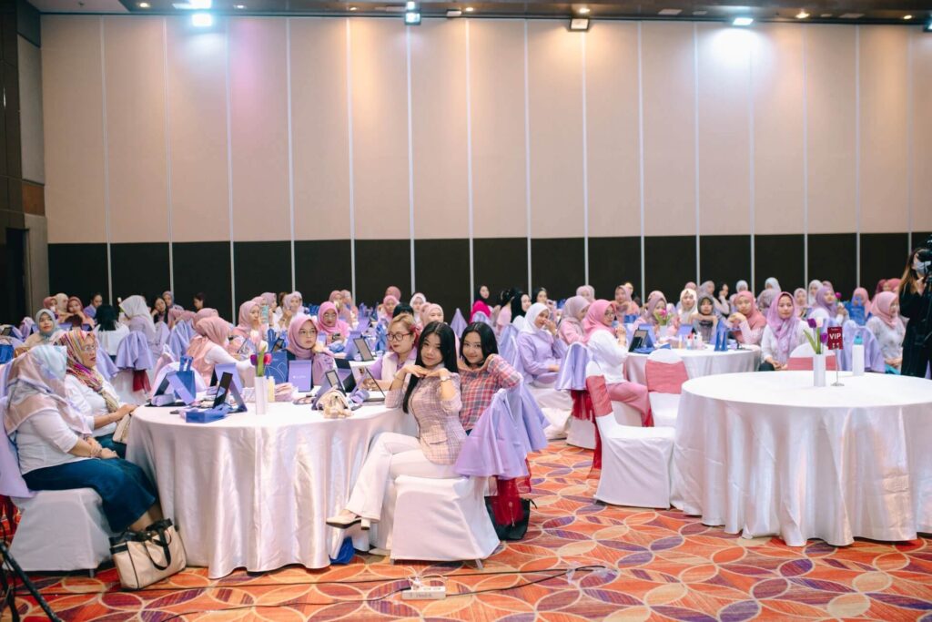 workshop latulipe galih mua suasana ruang peserta penuh beauty class karanganyar