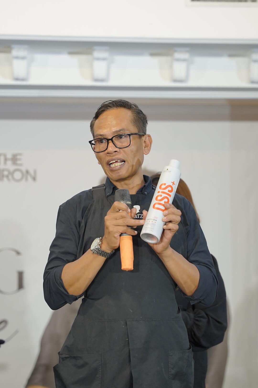 penjelasan produk pewarnaan rambut profesional